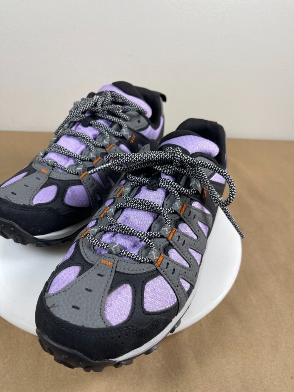 Merrell J037012 Gore-Tex Hiking Shoes Womens 7.5 Purple Gray Waterproof - Picture 4 of 10